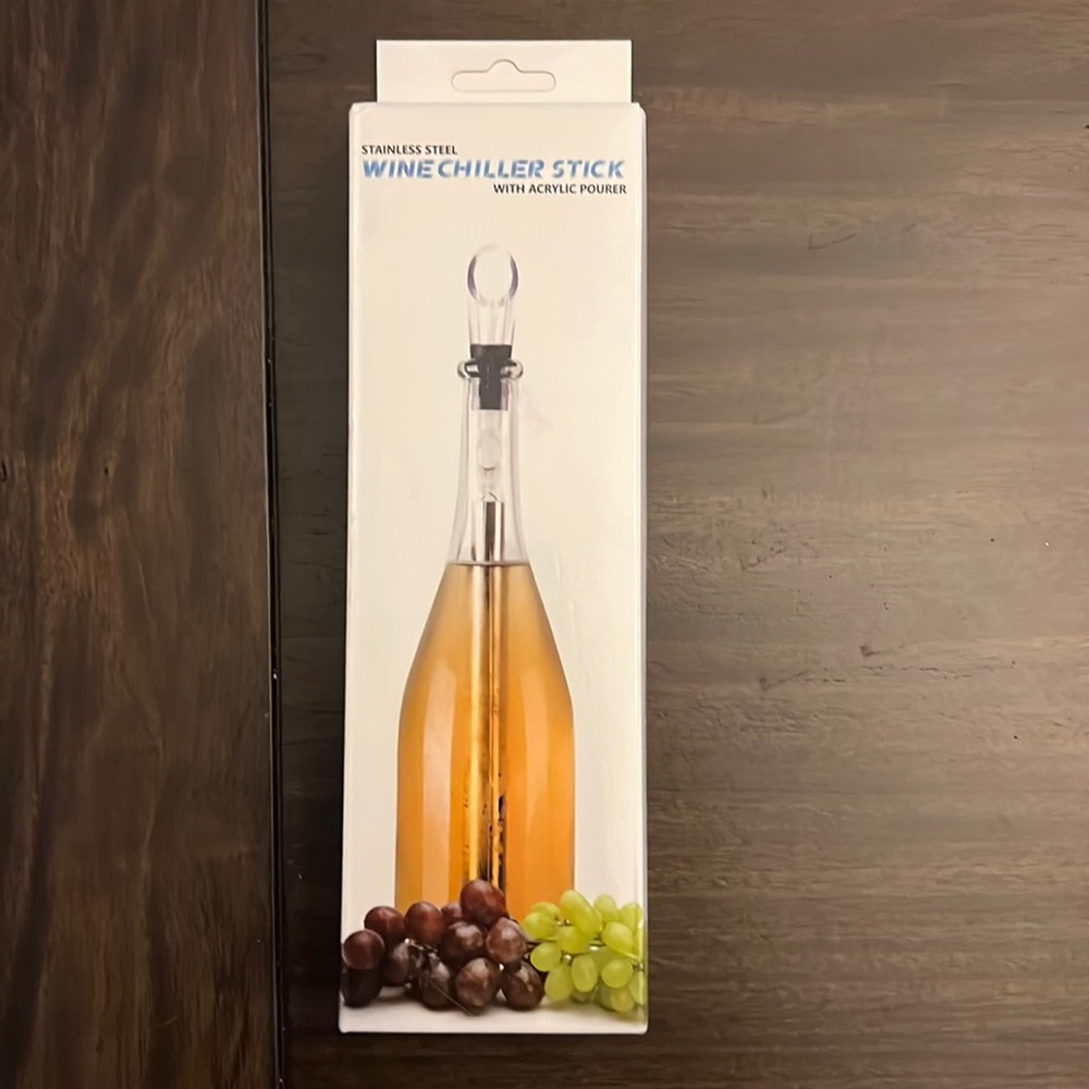 Wine chiller stick